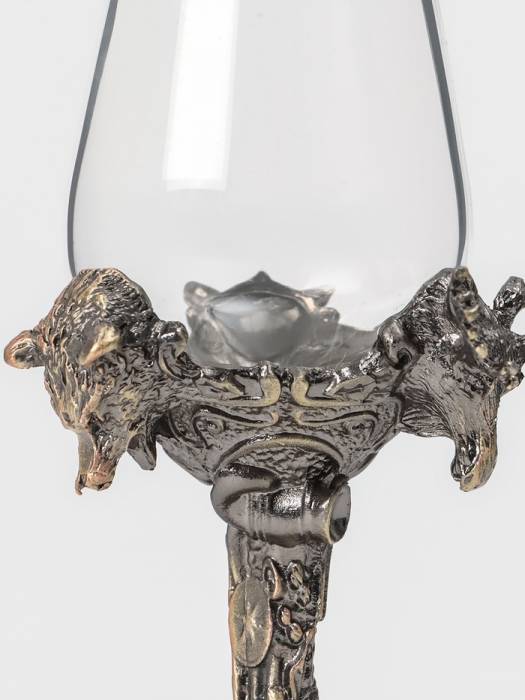 Рюмки для водки «Трофей», подарочный набор на 3 персоны, рюмка 50 мл